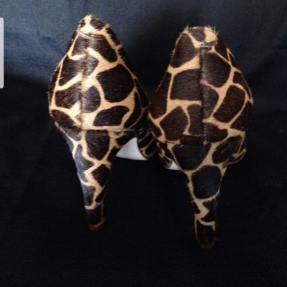 BCB GIRLS CALF HAIR PUMPS SHOES HEELS SIZE 5.5 - Picture 7 of 8